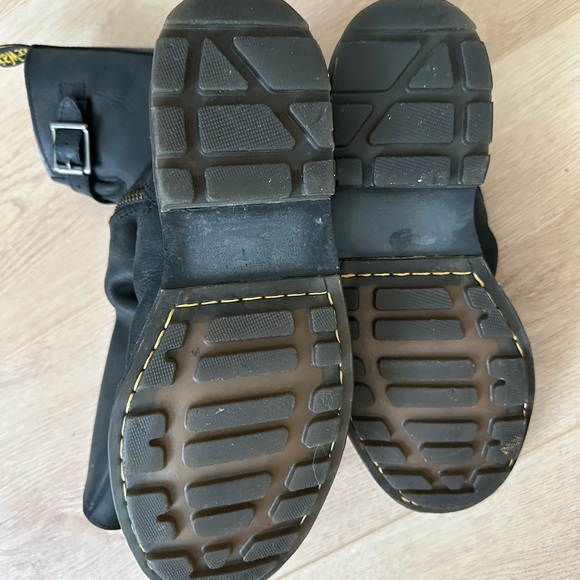 Dr. Martens Black Leather Boots - Picture 2 of 3